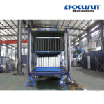 18Machine automatique de blocs de glace conteneurisée en T