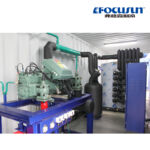 25Machine à glace en flocons de neige conteneurisée en T