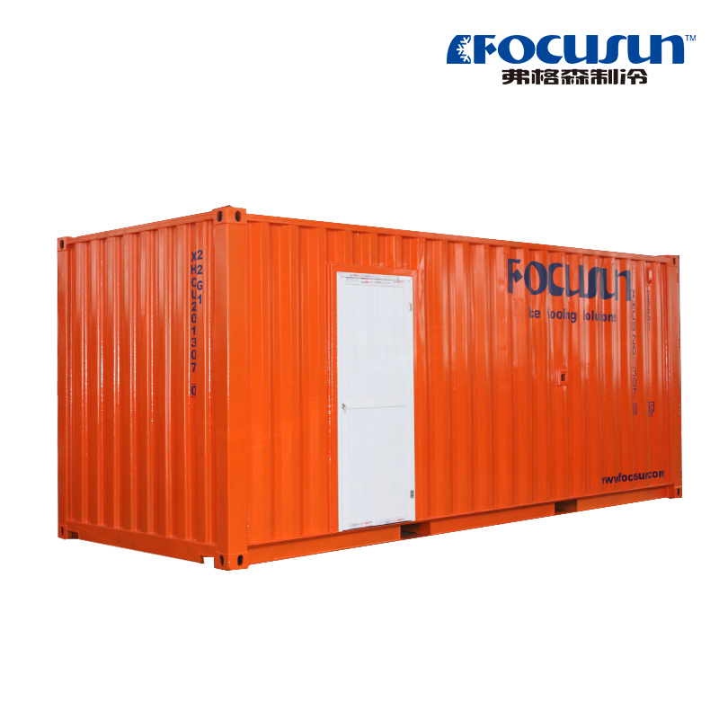 5Machine de fabrication de glace en flocons conteneurisée en T