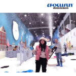 Máquina para fabricar nieve en contenedores