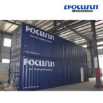 Salle de stockage de glace à vis